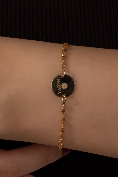 MÜCEVHER SARAYI 22 Ayar Altın İsimli Bileklik