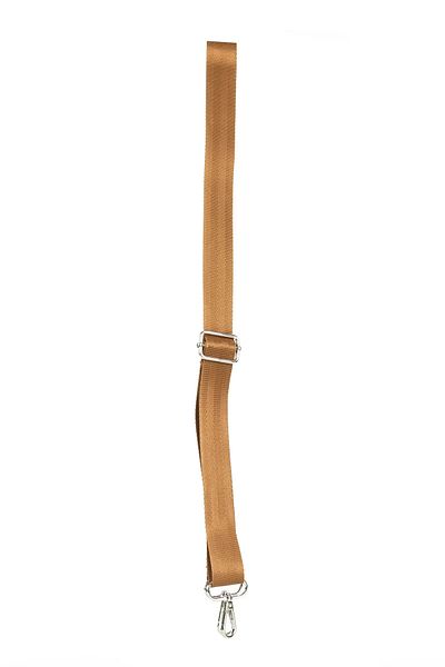 MORCA Tan Fabric Adjustable Long Bag Strap