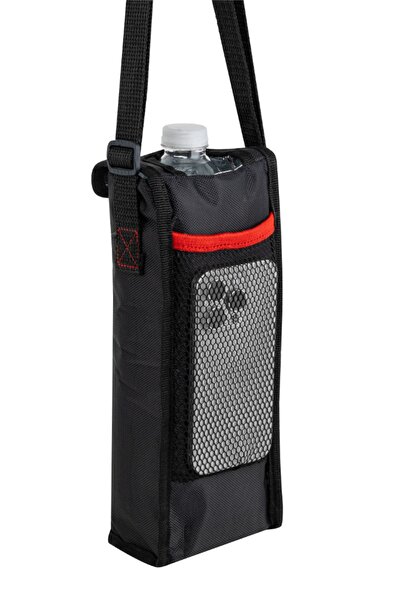 NS reliable 0,5 Litre Su Şişesi Taşıma Çantası Matara Kılıfı Termal Çanta-siy...