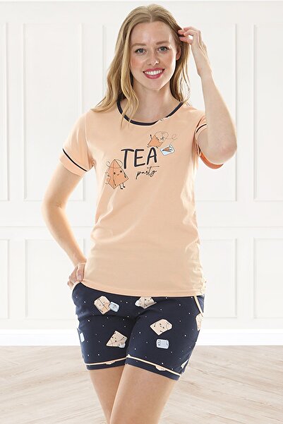 Bella Linda Γυναικεία Σετ Πυτζάμες - Βαμβακερό Σορτς