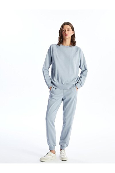 LC Waikiki Pantaloni de sport Jogger drepte pentru femei LCW Vision cu talie elastică