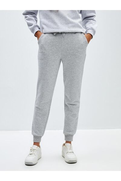 LC Waikiki Vision Kadın Beli Lastikli Düz Jogger Eşofman Altı