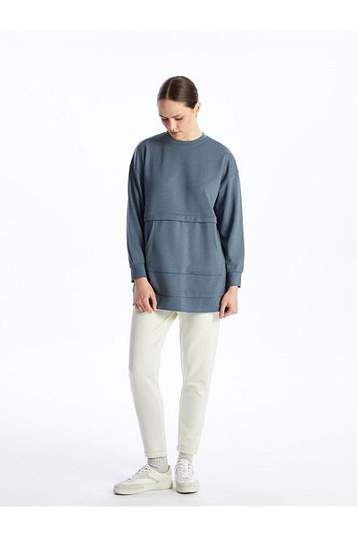 LC Waikiki LCW Modest Women - ίσια φούτερ με ελαστική μέση