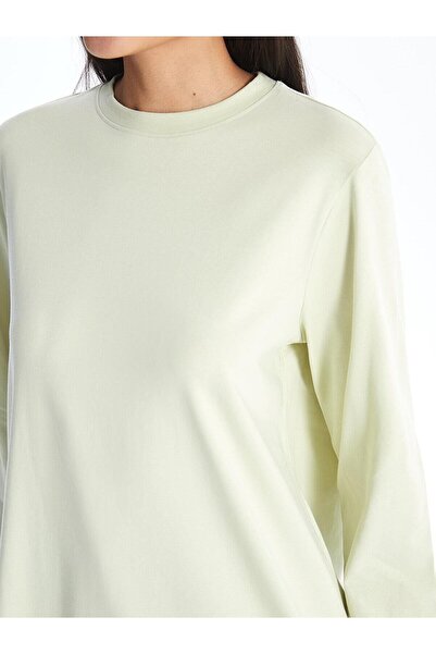 LC Waikiki LCW Modest Women's Crew Neck Tunic Sweatshirt