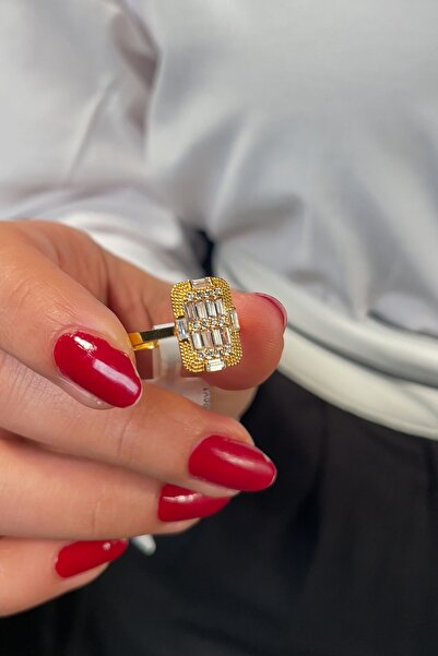 MÜCEVHER SARAYI 22 Ayar Altın Baget Yüzük