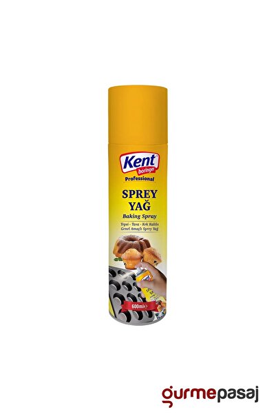 Kent Boringer Tava Yağlama Spreyi 600 ML x 12 Adet (Koli)