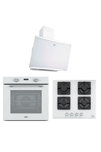 Franke Maris Beyaz Set (FPJ 615 V WH/SS DAVLUMBAZ FHNS 604 WH OCAK FMA 86 H WH FIRIN)