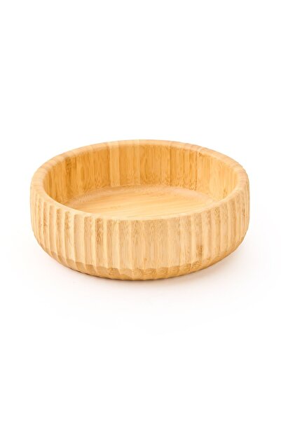 MİEN Mien Bamboo Brown Hollow Bowl - 19 cm