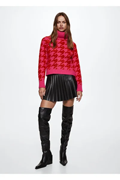 MANGO Woman Fuchsia Women's Sweater37056315