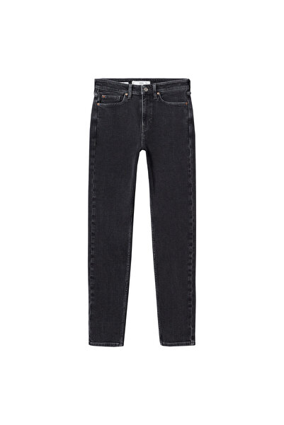 MANGO Woman Gri Kadın Pantolon 47000132