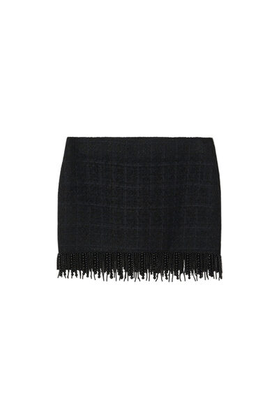 MANGO Woman Siyah Kadın Etek 37059104