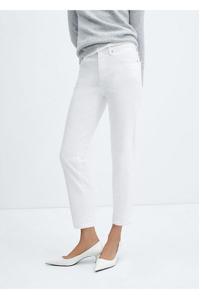 MANGO White Women's Trousers57050292