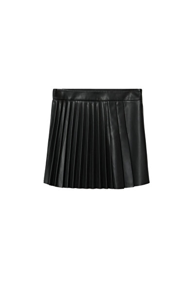 MANGO Woman Siyah Kadın Etek  37077748