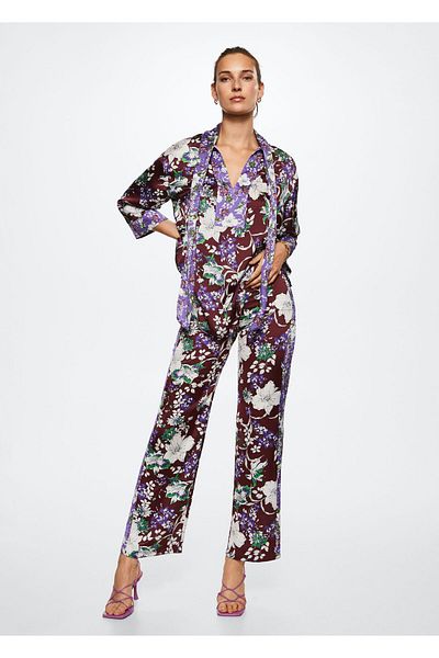 MANGO Woman Γυναικεία Μπλούζα - Floral Pattern, No Model: 37051026