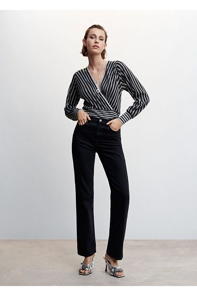 MANGO Woman Women's Black Sweater37009109