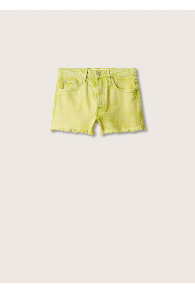 MANGO Woman Női lime zöld rövidnadrág és Bermuda