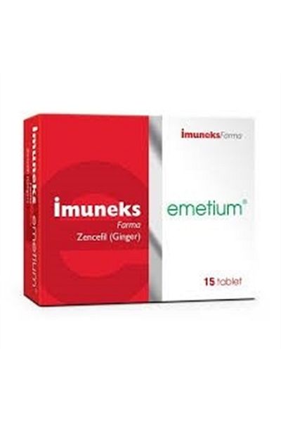 Imuneks Farma Emetium Ginger (Ginger) 15 Tablets