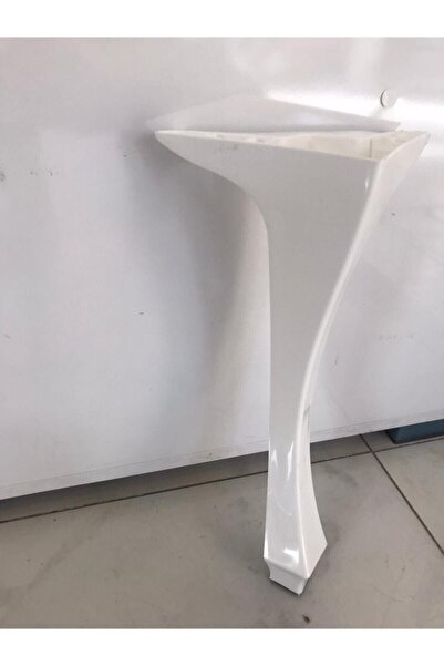 Pars Lükens Plastik Sehpa Ayağı Beyaz 40cm 4'lü Set
