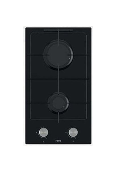 Ferre La155 30 Cm Siyah Gazlı Cam Ocak