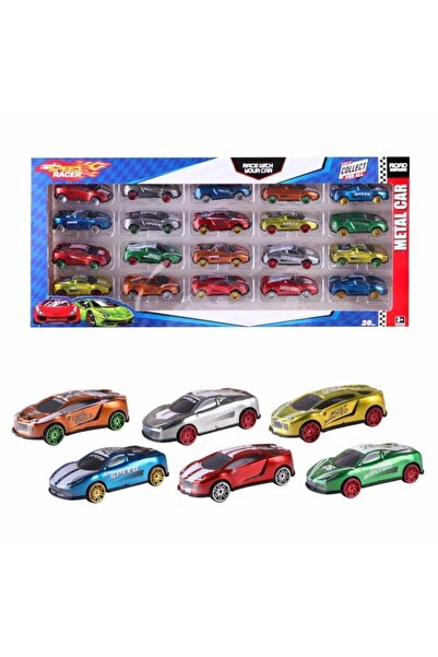 Farbu Oyuncak Toysan 20 Li Speed ​​Racer Diecast Metal Car Toy-35