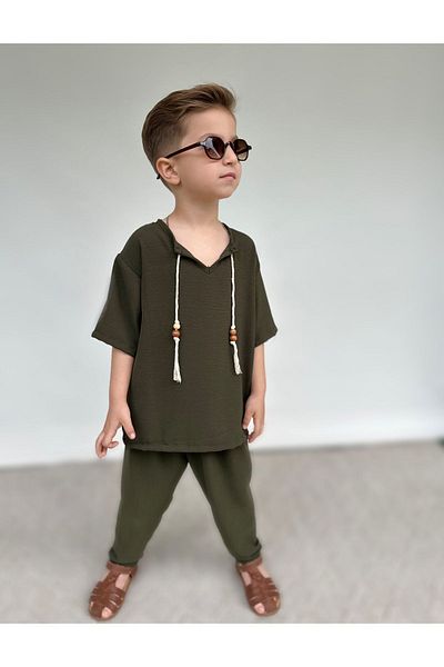 barin kids Mother-Child Combination Shalwar Set