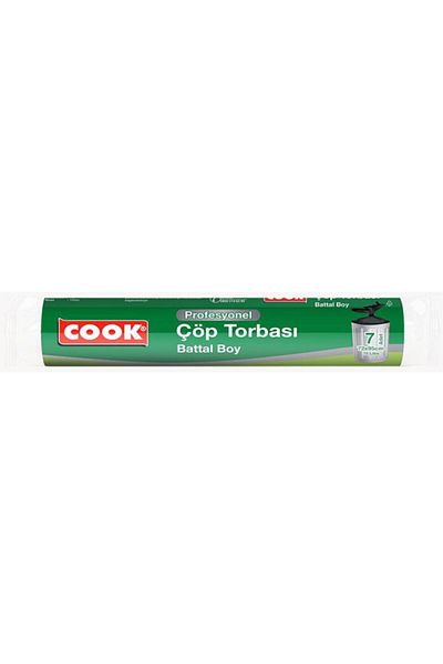 COOK Professional Garbage Bag Battal Size 72 X 95 Cm 7 Pack