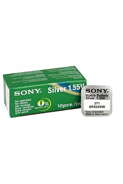 Sony (murata) 371 Sr920sw Saat Pili 10'lu (1 Kutu)