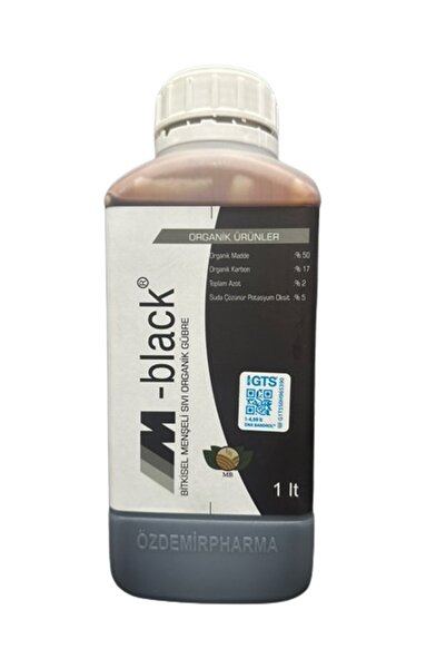 ÖZDEMİR PHARMA ÖZDEMİRPHARMA M BLACK HÜMİK ASİT BİTKİSEL MENŞELİ SIVI ORGANİK...