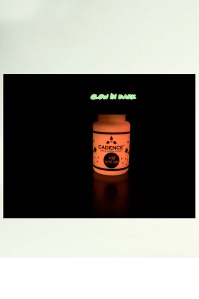 Cadence Boya Karanlıkta Parlayan Hayalet Boya(glow In Dark)-50ml. Turuncu