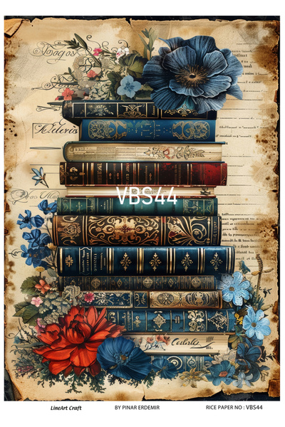 LİNEART ورق ديكوباج نحاسي VBS44-30X42cm