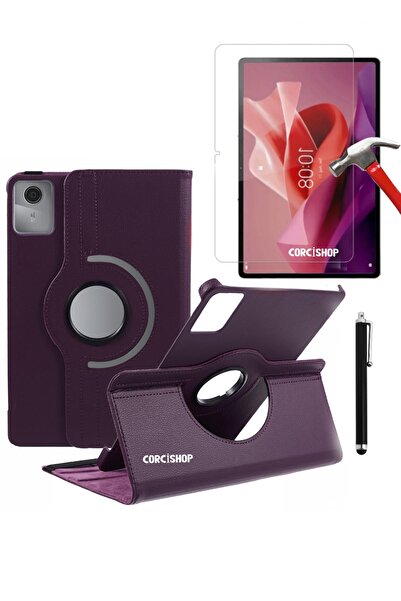 corcishop 360 لجهاز لينوفو تاب M11/K11 الموديل الحادي عشر °   حافظة تابلت دوا...