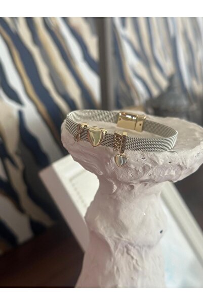 Brillo P.ndora Hasır Charmlı Mıknatıslı Bileklik Sonsuz Aşk(MARKA MUADİLİ)
