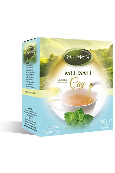 Mecitefendi 40 Pieces of Melissa Tea