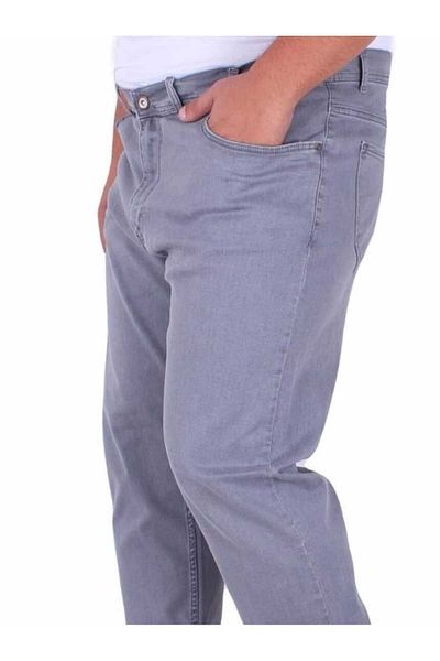 Endow jeans High Waist Zippered Large Size Men's Jeans