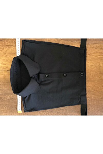 mirach Πακέτο 2 Daisy Model Λευκό Μαύρο Πουκάμισο γιακά |   Στρογγυλό αμάνικο κολάρο Hijab με μισό λαιμό