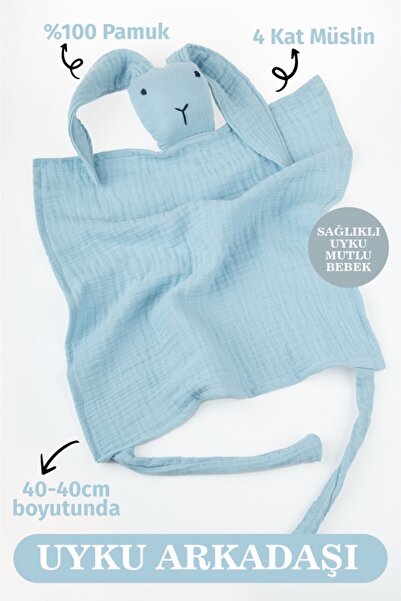 Colors Of Emerald Müslin Uyku Arkadaşı Tavşan Colorsofemerald