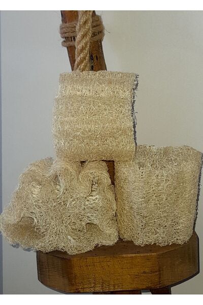 Heal Peel 276-) 3'lü Doğal Kabak Lifi (BANYO,MUTFAK,BULAŞIK,SİVİLCE,SELÜLİT)k...