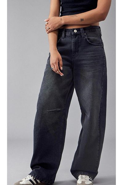 DEEFWEAR Y2k Jean Trousers - Belt Detailed