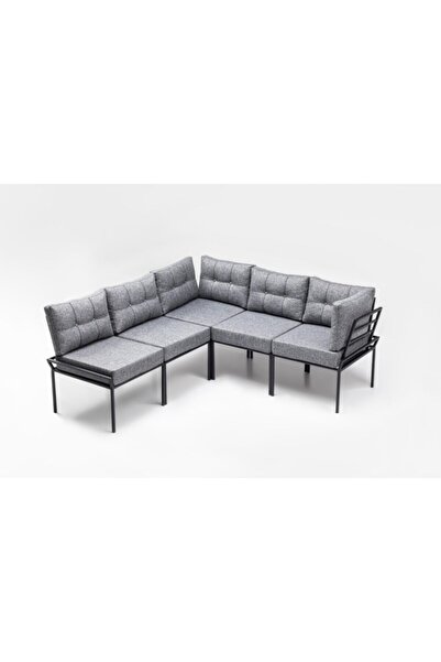 Tiryaki Aksesuar Artemis Mutfak Köşe Takımı Bahçe Balkon Teras Metal Köşe Tak...