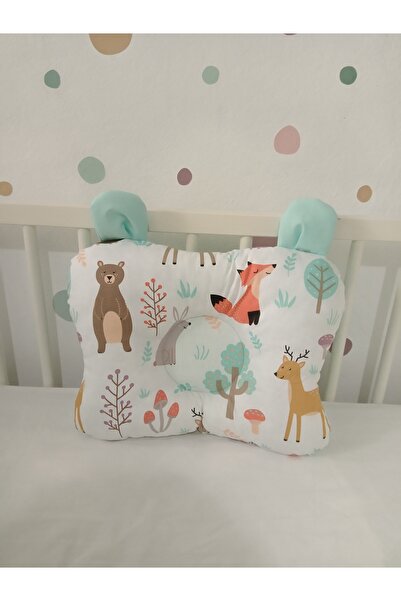 Wenaris 0-12 Ay ortopedik yastık düz kafa yastığı Yenidoğan Bebek Yastık