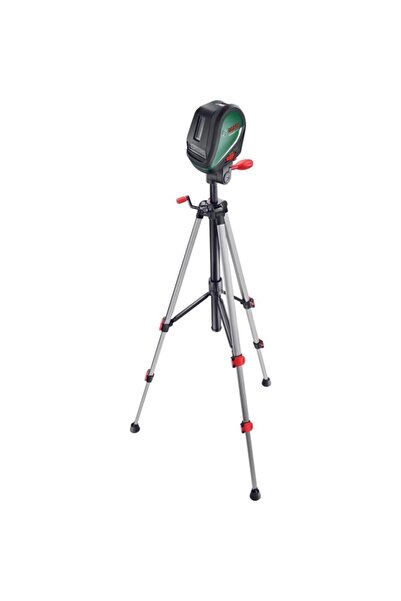 Bosch Universallevel 3 Çapraz Çizgili Hizalama Lazeri + 1,5 Metre Tripod