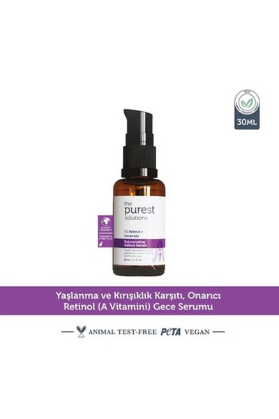 The Purest Solutions Onarıcı Retinol Serum 30 ml