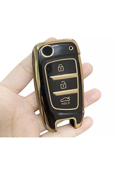 ŞENYILDIZ AKSESUAR Hyundai I30 Elantra Tuscon I35 Kona - شاهد حافظة حماية المفاتيح الثانية