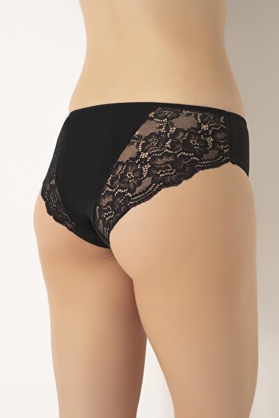 CONFEO Жіночі трусики з мереживом - набір з 4 штук, різні кольори, асорти-1 C7T0N0O408