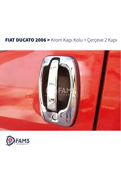 Leonacs Fams Otomotiv Fiat Ducato Krom Kapı Kolu Çerçeve 2 Kapı 2006 Ve Üzeri