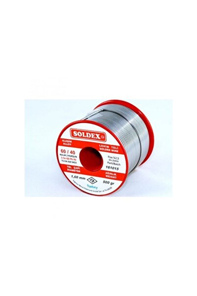 ELEKTRONİK DÜNYASI Soldex 500gr 1,2mm 60/40 Lehim Teli