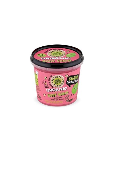 Planeta Organica Guava Bubble Gum Aromalı Vegan Vücut Peelingi ( 485 gr )