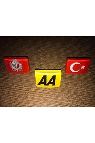 SÜSLEN Bayrak - Aa -tuğra 3'lü Panjur Arması