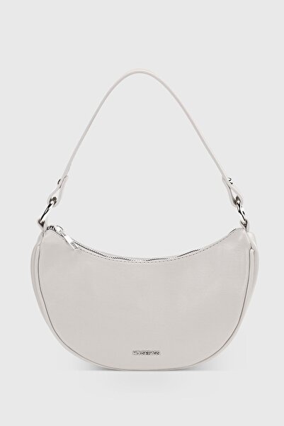 Housebags Gri Kadın Yarım Ay Kol Çantası 251