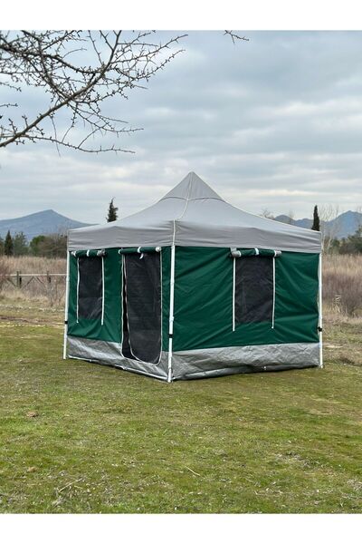 SEVİLBRANDA 300X300 GAZEBO KATLANABİLİR KAMP ÇADIRI